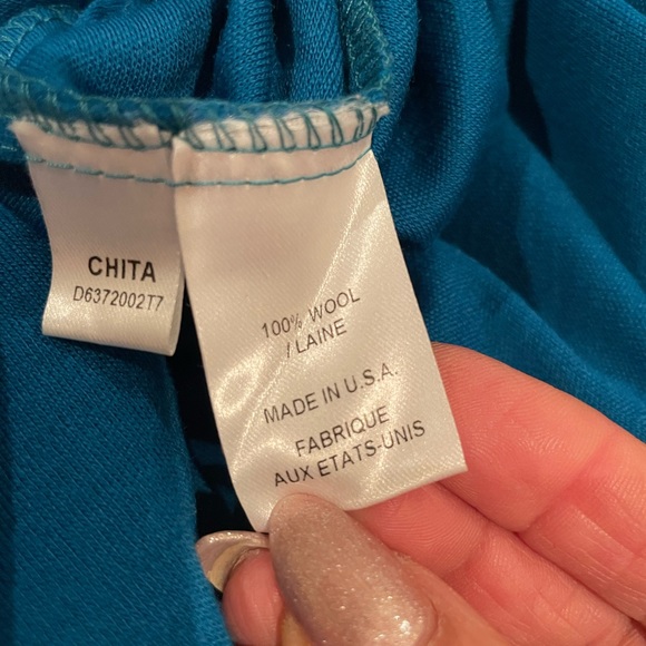 Classic Teal Color DVF dress - Picture 4 of 4